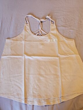 PINK Victoria's Secret Light Pink Strappy Tank